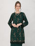 BAJU KURUNG PAHANG MODEN AMBERLEE (EMERALD GREEN)